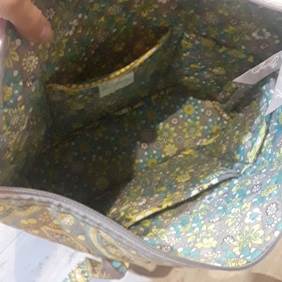 Vera Bradley Lemon Parfait Shoulder Bag - Picture 4 of 5